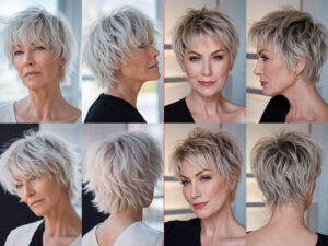 Ab 60 Fransig Pflegeleicht Kurzhaarfrisuren Frauen Frech – Moderne Looks für selbstbewusste Frauen Ab 60 Fransig Pflegeleicht Kurzhaarfrisuren Frauen Frech