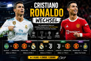 Cristiano Ronaldo Wechsel – Alle Transfers, Hintergründe und Karriere-Entwicklung cristiano ronaldo wechsel